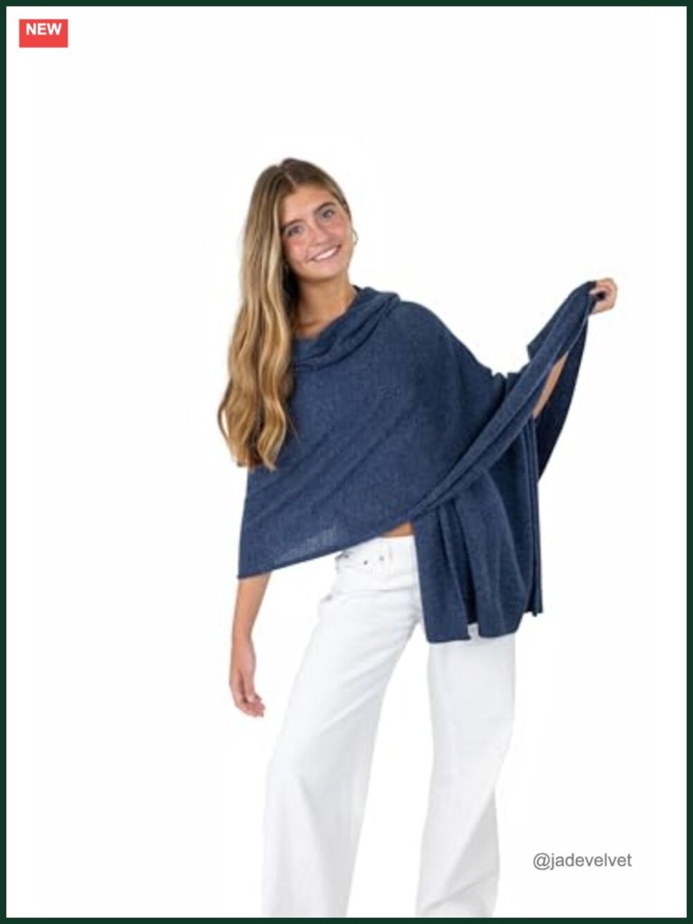 Cashmere Wool Blend Pashmina Wrap Shawl 78x27